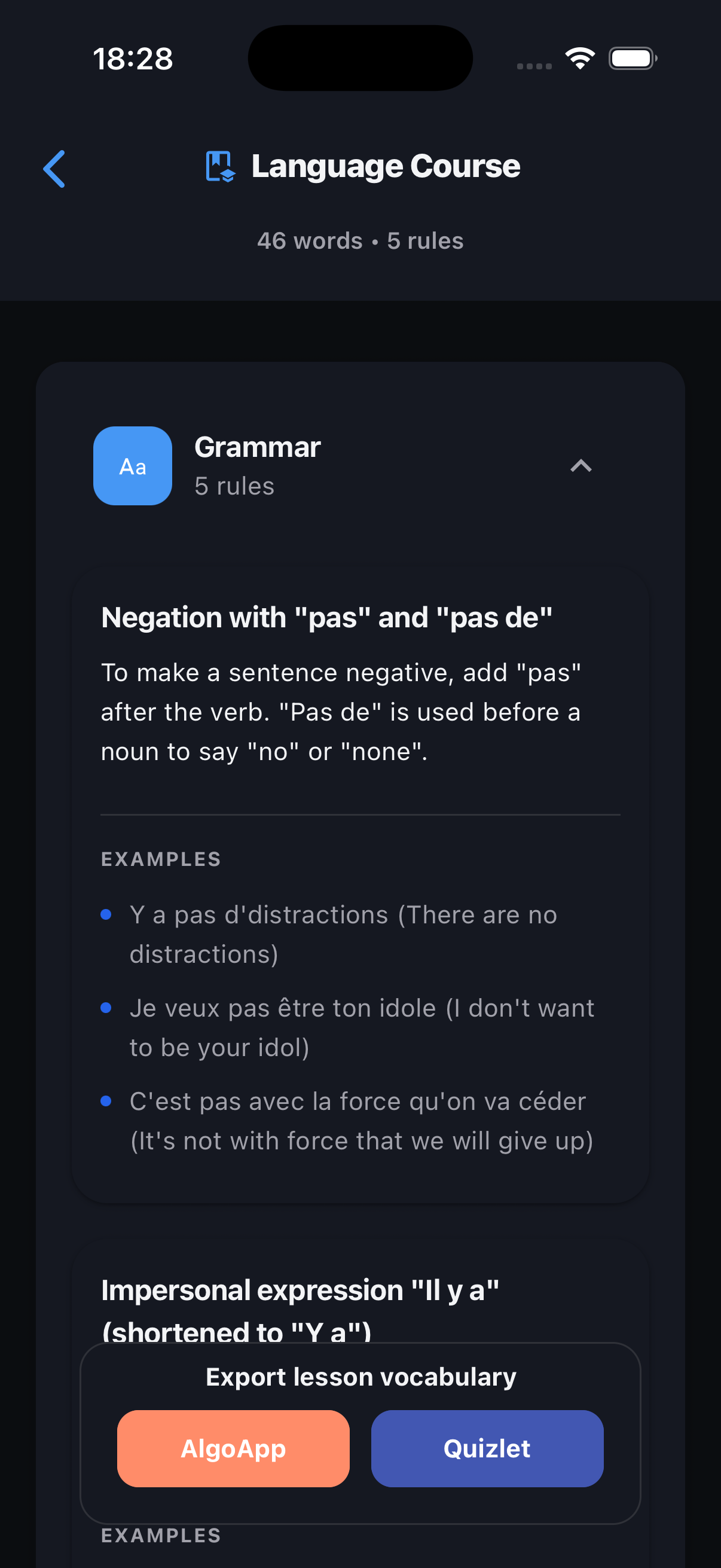 Feature screenshot 2